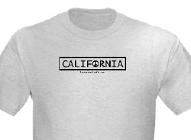 California peace shirt