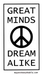 Great Minds Dream Alike - free poster