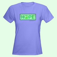 Hope for Peace t-shirt